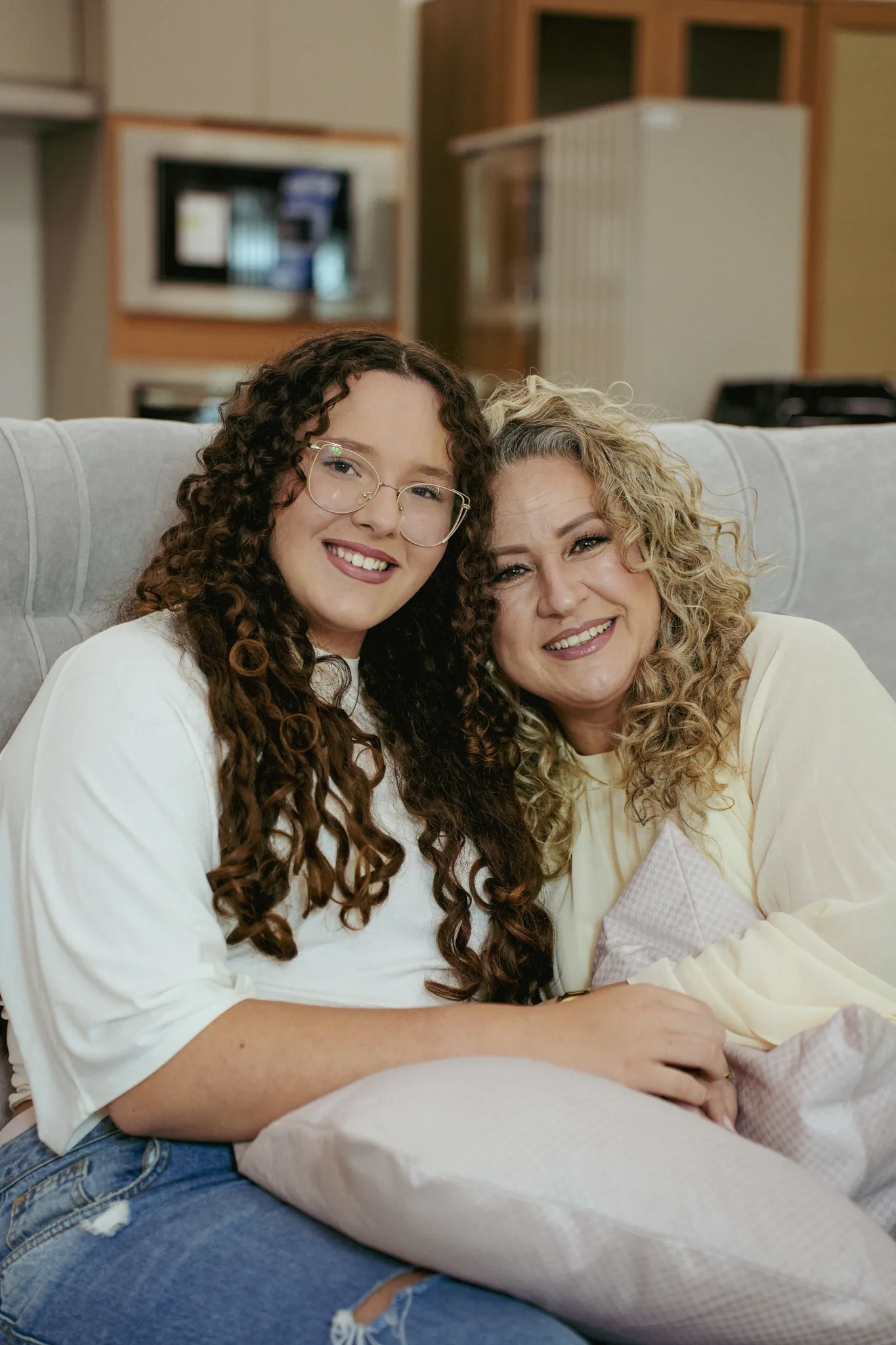 Fotos feitas para as Lojas Deltasul para a campanha de Dia das Mães com a influenciadora e ex Master Chef Andréia Kaupe